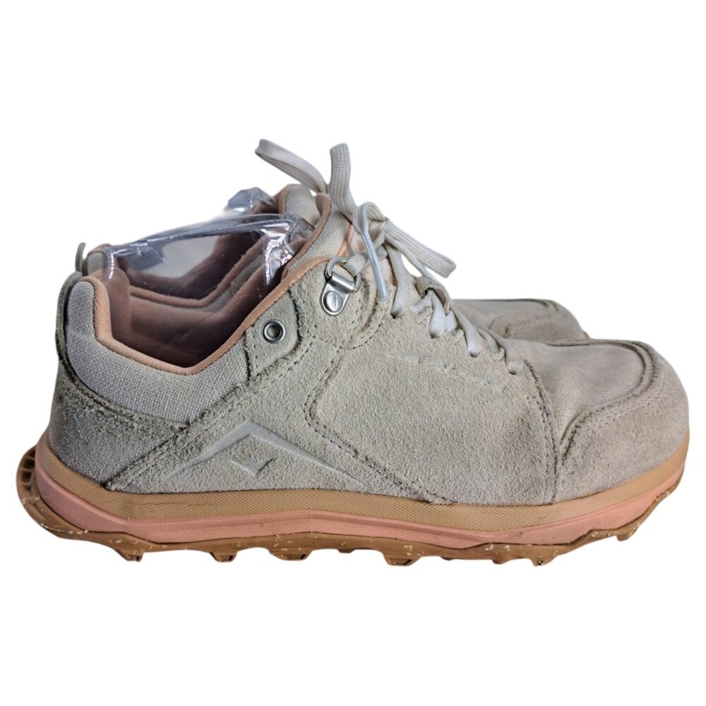 Altra Lone Peak Alpine Trail Running Sneakers Size 7 Hiking Suede Beige Outdoor - Picture 13 of 15